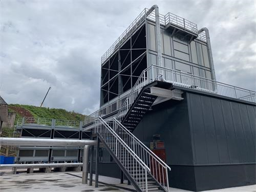 特菱冷卻塔填料更換步驟(特菱熱工冷卻塔)