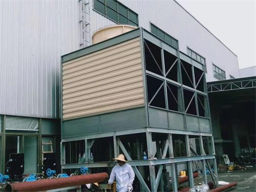 開式冷卻塔內壁除塵處理內容(開式橫流冷卻塔)