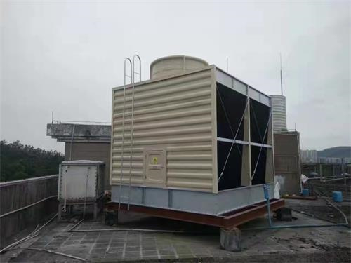 開式冷卻塔集水盤出現結冰的原因及處理方法(冷卻塔